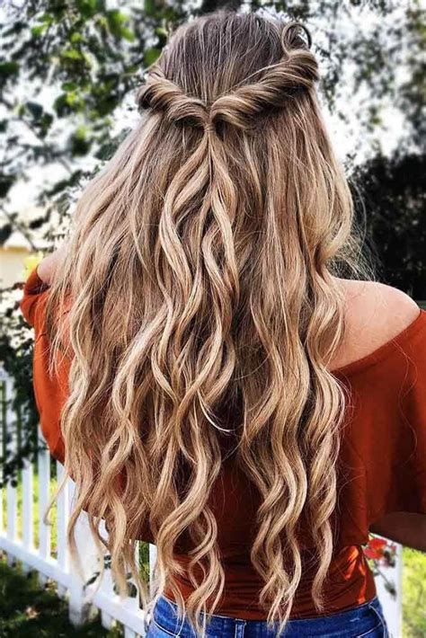 Try Half Up Half Down Prom Hairstyles Spring Hairstyles Long Hair Styles Princess Hairstyles
