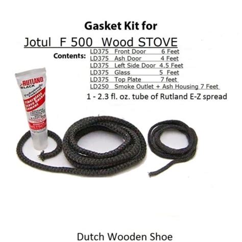 Jotul Wood Stove F500 Gasket Kit 157050 Ebay