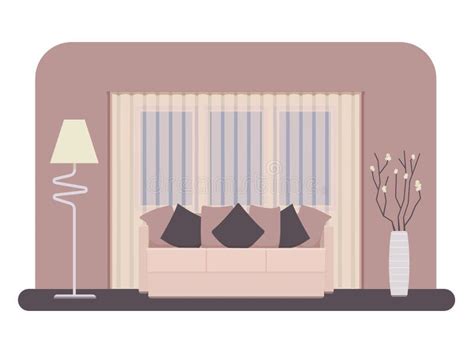 Living Room Vector Stock Vector Illustration Of Classic 84753960