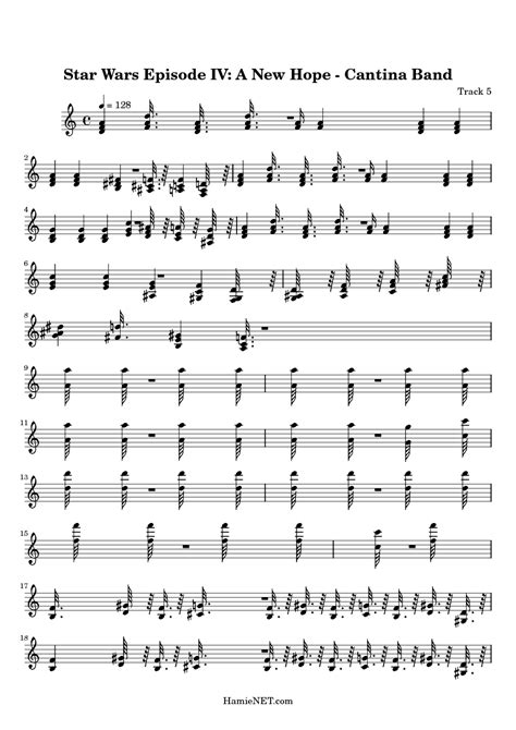 Cantina band for alto sax pt1 by mrconan42 on deviantart. Cantina Band Alto Sax From Star Wars Sheet Music Alto Saxophone | Auto Design Tech