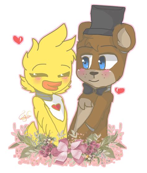 Our Love Is Forever Bonnica Freddy X Chica Fnaf Freddy Anime