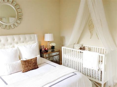 Get nursery ideas and themes to decorate baby's room with pictures and videos from hgtv.com. Master Bedroom and Nursery Combo - Transitional - Bedroom