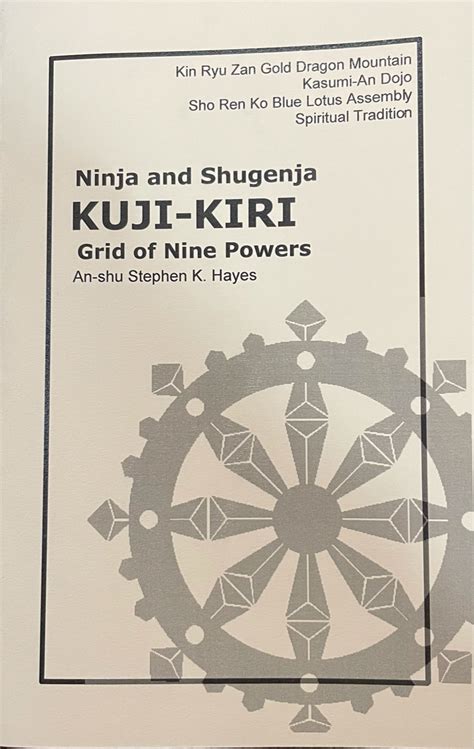 Book Kuji Kiri Grid Of Nine Powers Ninja Life