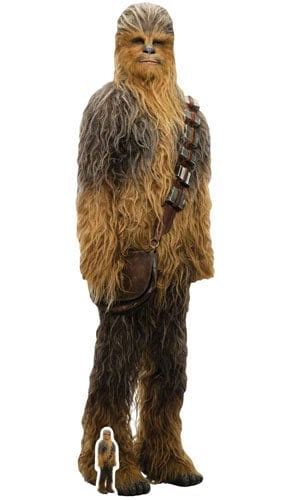 Star Wars The Last Jedi Chewbacca Lifesize Cardboard Cutout 195cm