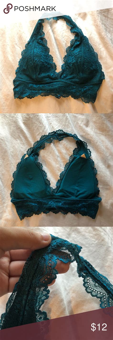 Emerald Green Lace Bralette Green Lace Bralette Lace Bralette Green