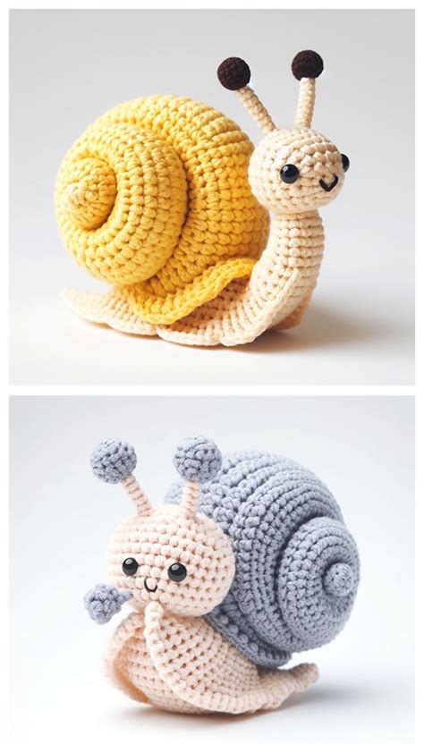 Amigurumi Snail Free Crochet Pattern Free Crochet Patterns