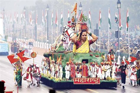 Maharashtra state tableau rolls during the 69th republic day celebration at the rajpath in new defence minister nirmala sitharaman gave away the awards at cariappa parade ground in delhi this article is closed for comments. The forgotten meaning of Republic Day - News