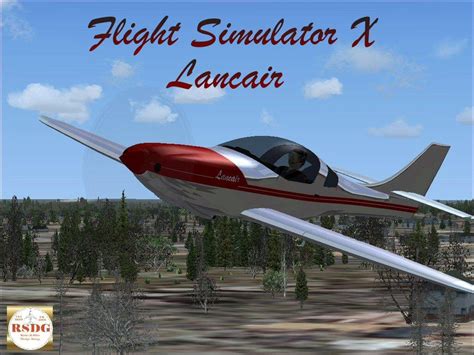 Fsx Lancair Legacy Crimson Chrome Microsoft Flight Simulator X Mod