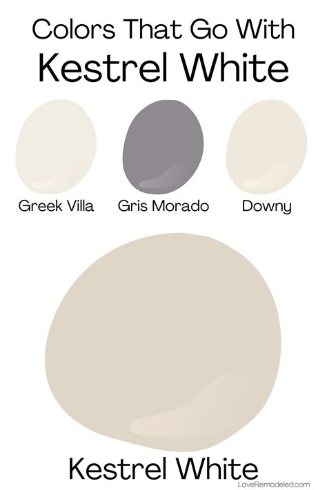 Kestrel White Paint Color, by Sherwin Williams - Love Remodeled