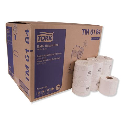 Tork Advanced Toilet Paper Septic Safe 2 Ply White 550 Sheetsroll