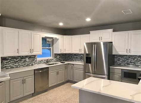Notice separate cook top from oven enables granite to carry through, much better look. Kitchen Remodel. Coastal and contemporary. | Kitchen ...