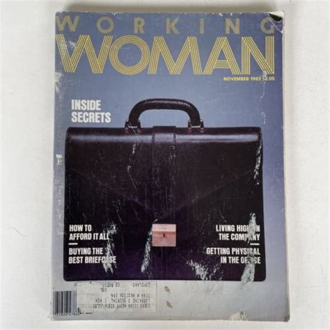 Working Woman Magazine November 1982 Brief Article About Ms Pac Man Ebay