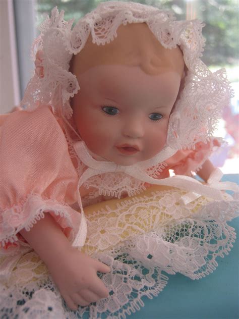 Vintage Porcelain Doll Miniature Collectible Doll Heather