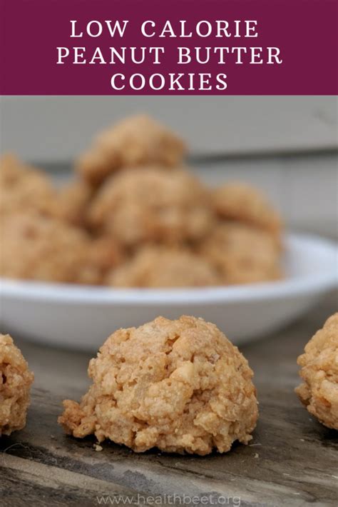 If you have a dessert sized hole in your heart, we got this. Low calorie peanut butter cookies | Recipe | Low calorie ...