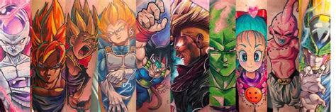 The popularity of the show has driven many. The Very Best Dragon Ball Z Tattoos