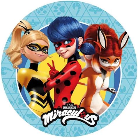 Maybe you would like to learn more about one of these? Miraculous Ladybug Blue Round Edible Image - My Delicious ...