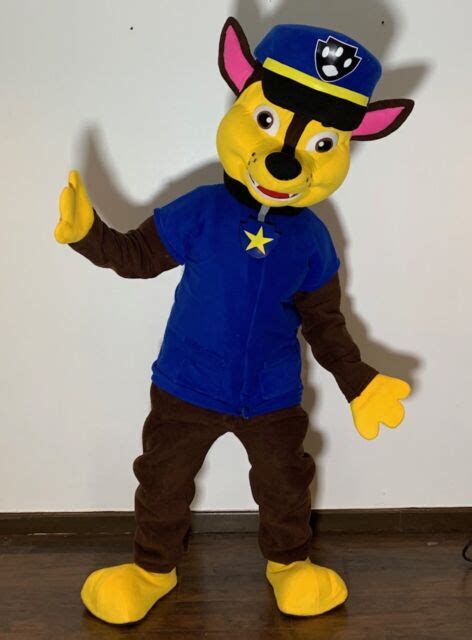 Paw Patrol Mascot Costumes Chase Skye Marshall Unisex Dress Up Party