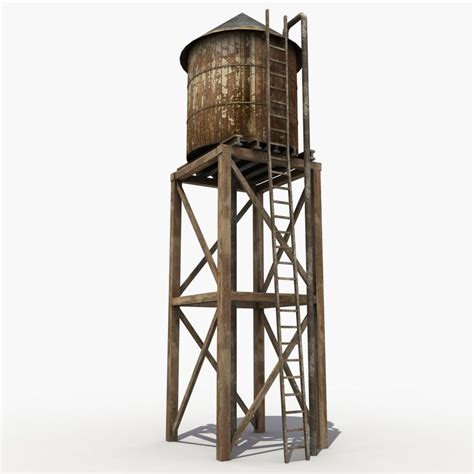 Max Wooden Water Tower Water Tower Architecture Water Tank