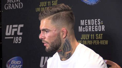 Fill out the form below and someone on the team will reach out soon. Cody Garbrandt Talks Girlfriend Paige Van Zandt (UFC 189 ...