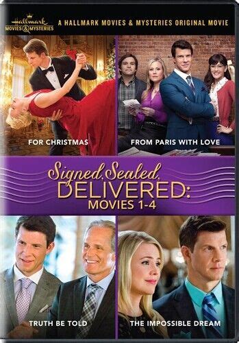Signed Sealed Delivered Collection Movies 1 2 3 4 New Sealed Dvd