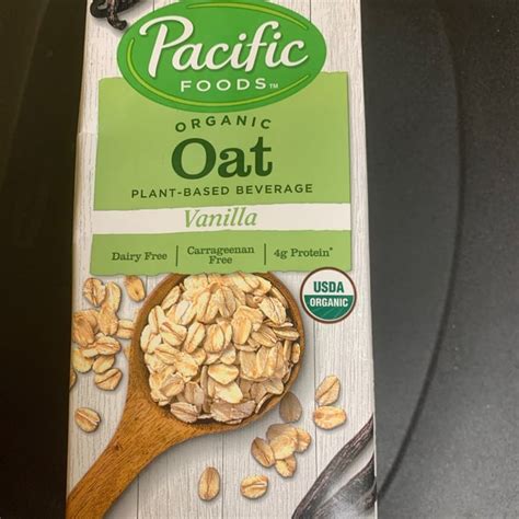 Pacific Foods Organic Vanilla Oat Milk Review Abillion