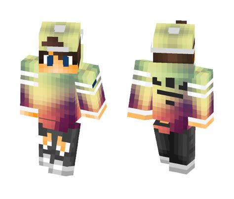 Download Rainbow Boy Please Download Minecraft Skin For Free