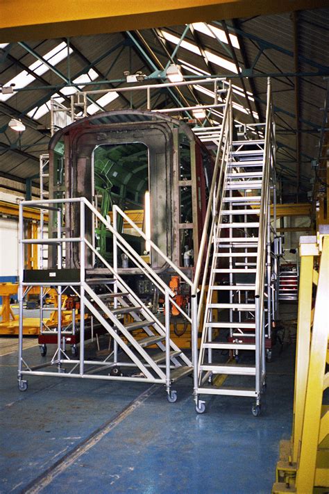 Train Roof Access Platforms | Work Platforms by Working at Height Ltd.