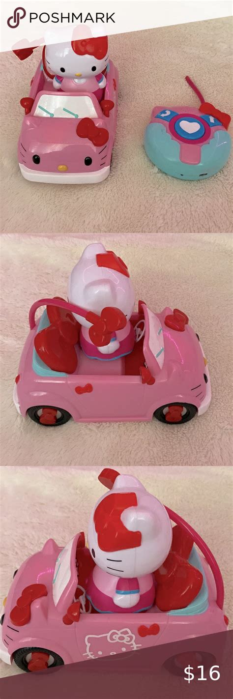 Hello Kitty Rc Car And Kitty Figure Remote Controljada Toys Jada Toys Rc Cars Toys Shop Remote