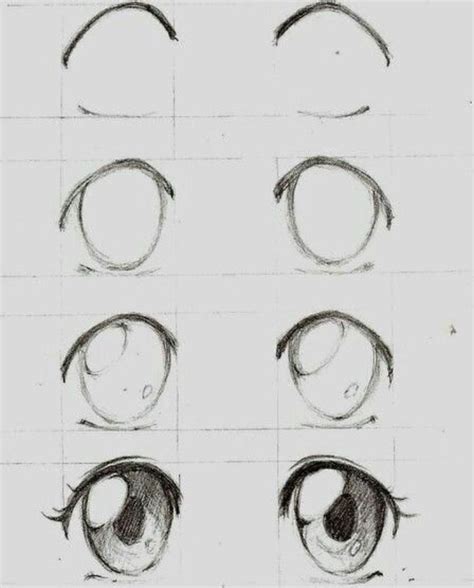 Ojos Kawaii Paso A Paso Anime Eye Drawing Anime Drawings Tutorials