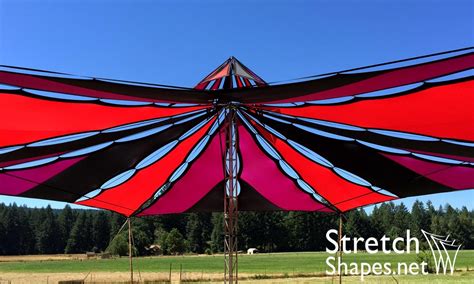Stretch Fabric Shade Canopy Stretch Shapes