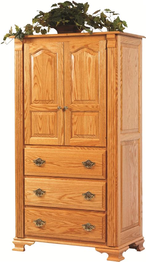 Millcraft Journeys End Mf0047am Armoire With 3 Drawers 2 Doors And 2