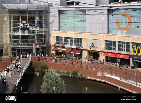 England Reading Oracle Shopping Centre Stock Photo 8112257 Alamy