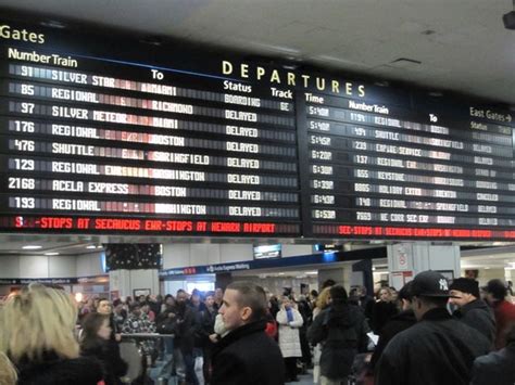 Amtrak Penn Station To Boston Track Number News Current Station In