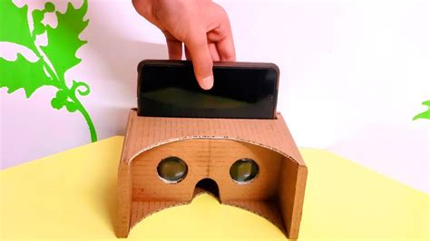 How To Make A Vr By Cardboard At Home How To Make A Vr Box