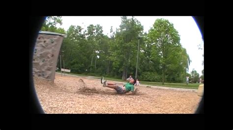 Standing Double Back Tuck At The Park Youtube