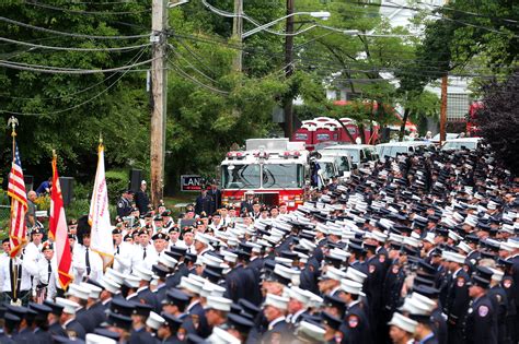Final Salute for Firefighter: ‘He Was a Lesson to the Rest of Us’ - The