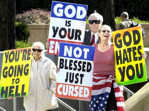 Westboro Baptist Church Wont Be Labeled A Hate Group White House Says