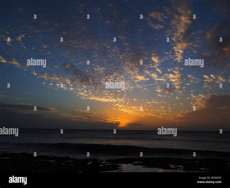 Sunset At Koolina Oahu Hawaii Stock Photo Alamy