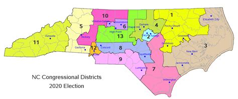 Plotting Ncs New Congressional Districts Maps For 2020 Graphically Speaking