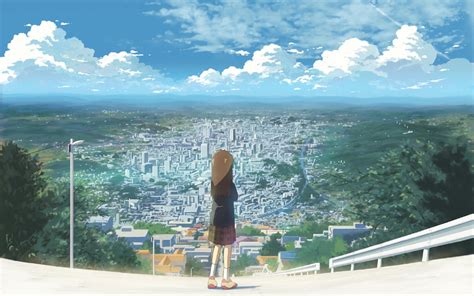 Wallpaper Sunlight Anime Sky Photography Horizon Vacation Cloud