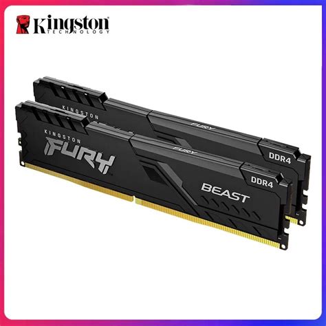 Kingston HyperX Fury Beast RAM para Desktop Memória DDR4 8 GB 16 GB