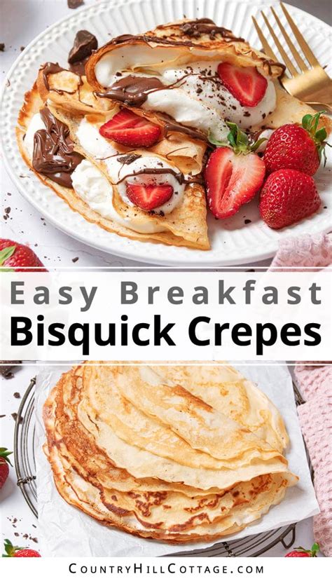 Bisquick Crepe Recipe Easy 4 Ingredient Recipe