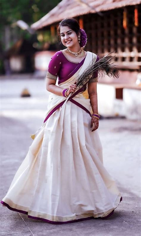 Ancient Kerala Women Dress She Likes Fashion