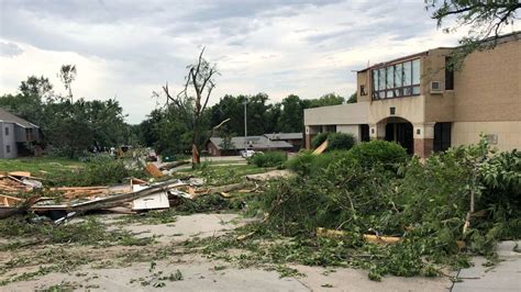 Storm Damage To Homes And Businesses Reported In Manhattan Kansas