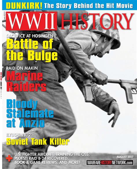 Ww2 History Magazine August 2017 Subscriptions Pocketmags