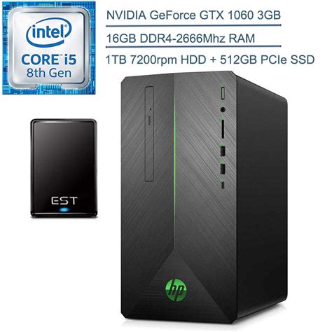 2020 Hp Pavilion 690 Vr Ready Gaming Desktop Computer 8th Gen Hexa