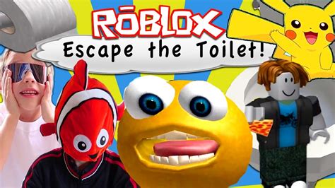 Roblox Escaping The Toilet Obby Twins Adventures Youtube