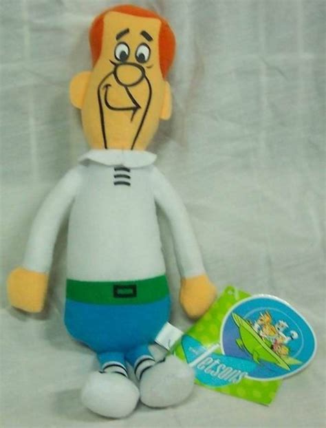 Hanna Barbera The Jetsons George Jetson Dad Plush Stuffed Animal Toy