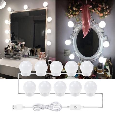 10 Bohlam Lampu Led Meja Rias Makeup Led Vanity Bulbs Mirror Light