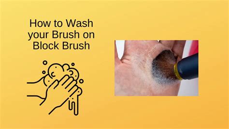 How To Wash Your Brush On Block® Youtube